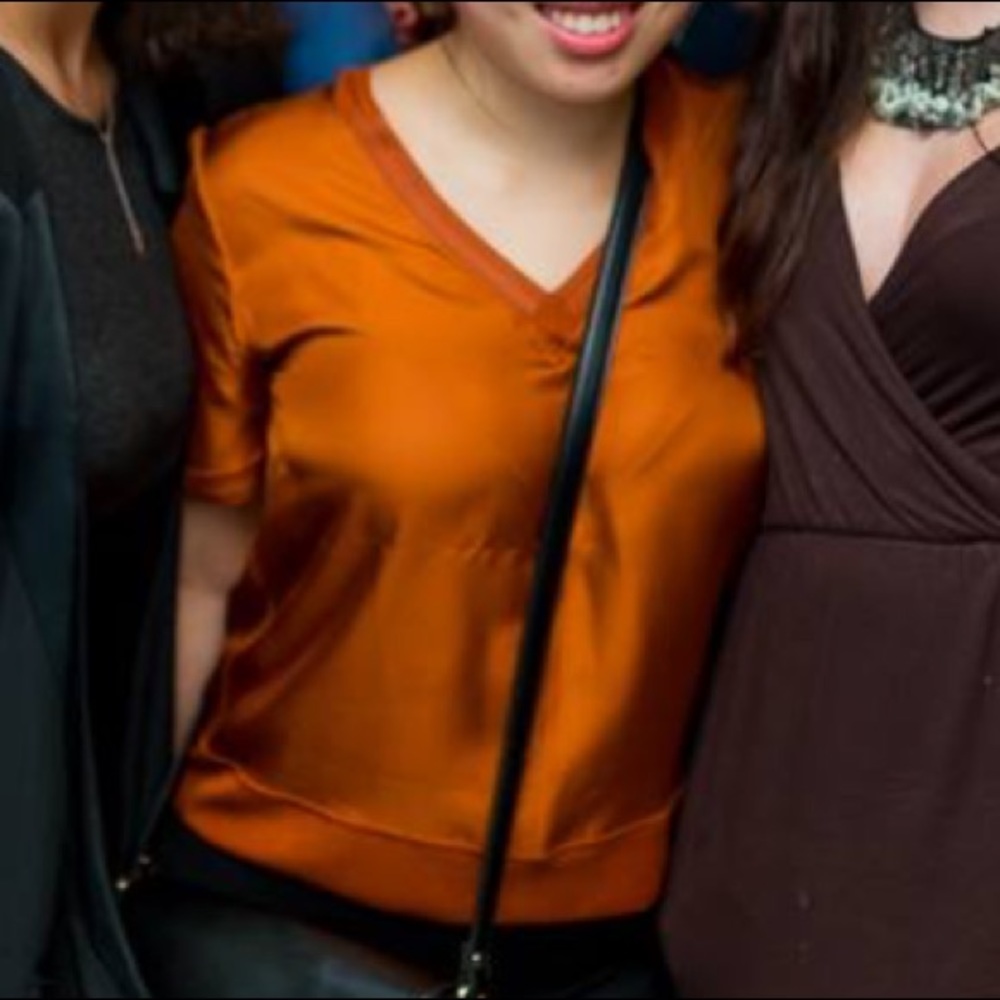 Rag & Bone ‘Helena’ V-neck silk top